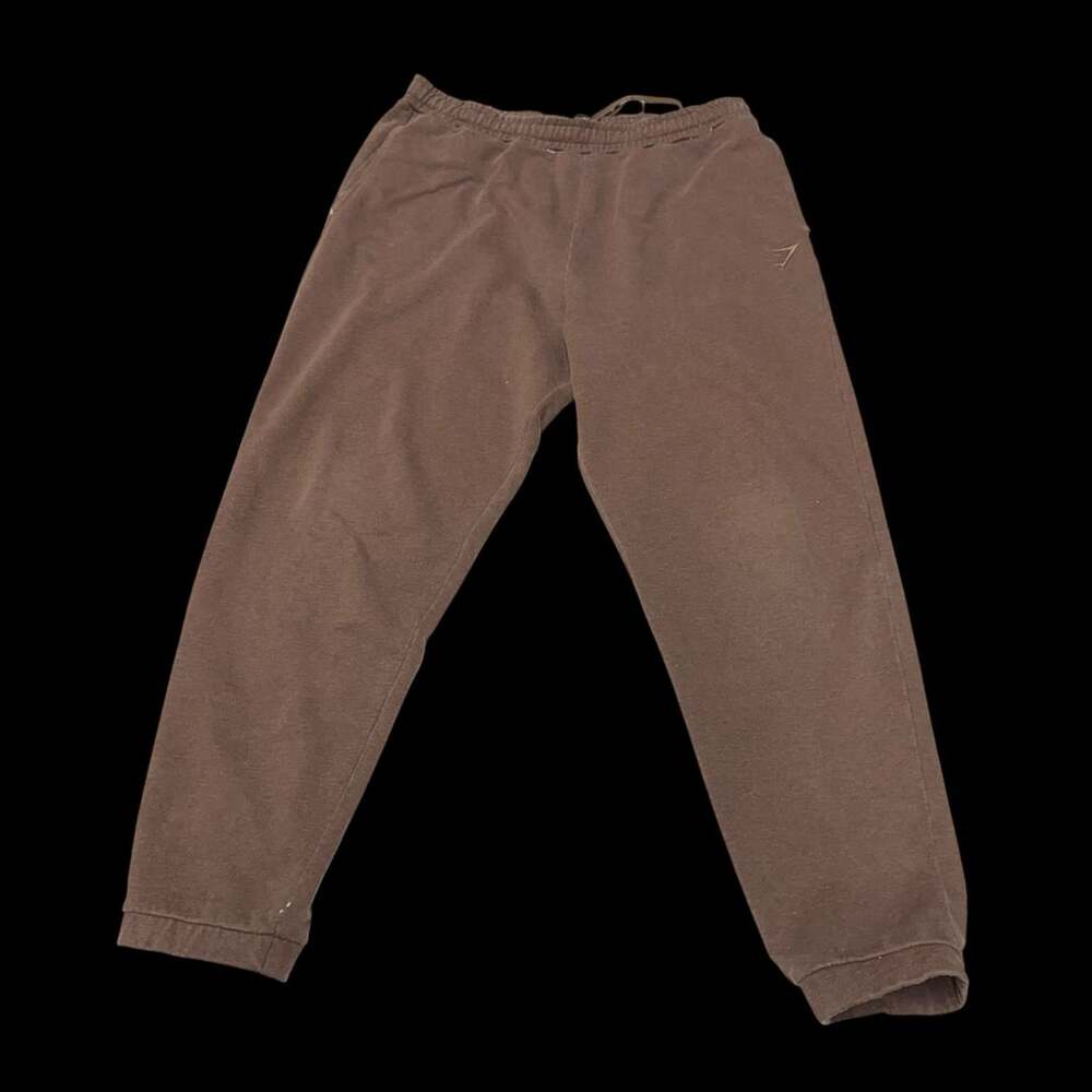 Gymshark Crest Oversized Jogger Brown Size XL